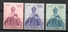 VATICAN 1968 - 3val. - Neuf - SUP - Neufs