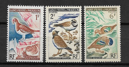 Saint-Pierre Et Miquelon - 3 Val. "Oiseaux"- Neuf **- SUP - Unused Stamps