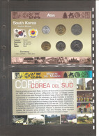 Corea Del Sud - Folder Bolaffi Monete Del Mondo FdS - Korea (Süd-)