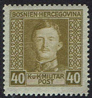 Österreich Bosnien Und Herzegowina 1917, MiNr 133, Postfrisch - Bosnie-Herzegovine