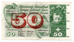 Suisse - 50 Franken 2/04/1964 TB+ - Svizzera