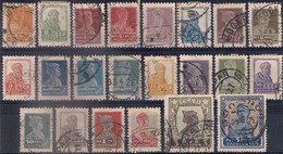 Russia 1925, Michel Nr 271A-91A, Used - Used Stamps