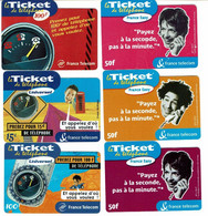 Le Ticket De Téléphone Lot De 6 - FT Tickets