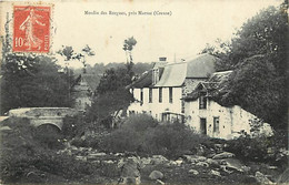 Ref 772- Creuse - Moulins - Moulin Des Borgues Pres De Marsac  - - Moulins à Eau