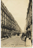 6954 - Paris - 18 éme -  Rue DAMREMONT     , Commerces , Attelage   Etc    Circulée En 1909 - Arrondissement: 18