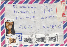 Cover Sent From Egypt To Finland #27234 - Briefe U. Dokumente