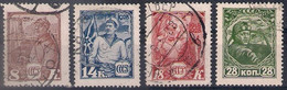Russia 1928, Michel Nr 354-57, Used - Used Stamps