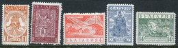 BULGARIA 1935 King Vladislav II Mausoleum LHM / *.  Michel 286-90 - Ungebraucht