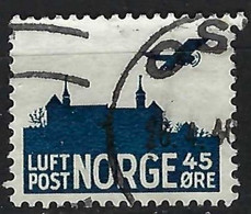 NORVEGE  Poste Aérienne:  Le Y&T 1  Obl. - Usados