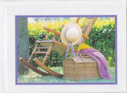 Postogram 121 / 97 - Ontspanning In De Tuin - Fotostock - Relaxed In The Garden - Postogram