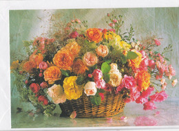 Postogram 127 / 97 - Boeket - Fotostock - Roses - Postogram