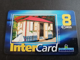 Caribbean Phonecard St Martin French INTERCARD  8 EURO  NO 020  **5223** - Antilles (French)