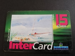 Caribbean Phonecard St Martin French INTERCARD  15 EURO  NO 042  **5225** - Antillen (Frans)