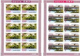 Moldova / PMR Transnistria . EUROPA 2011. Forests(Birds).Imperf. 2 M/S Of 10 - Moldavia