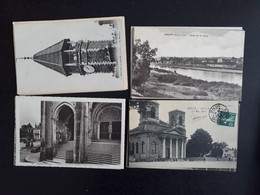 Lot De 100 Cartes Postales Dépt 71 Saône Et Loire  (lot B) - 100 - 499 Karten