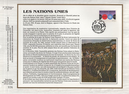 Belgique - CEF N°738 - Les Nations Unies - 1991-2000