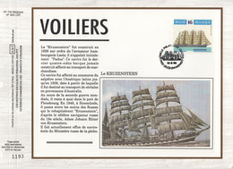 Belgique - CEF N°745 - Voiliers - Le Kruzenstern - 1991-2000