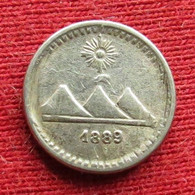 Guatemala 1/4 Real 1889 - Guatemala