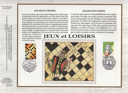 Belgique - CEF N°732 - Jeux Et Loisirs - Mots Croises - Jeux De Cartes - 1991-2000