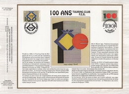 Belgique - CEF N°729 - 100 Ans Touring Club - 1991-2000