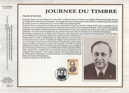 Belgique - CEF N°734 - Journee Du Timbre - Frans De Troyer - 1991-2000