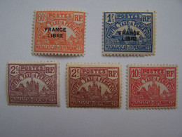 France Madagascar 1889-1960 Neufs, Surcharge France Libre - Timbres-taxe