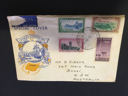 (NN 30) New Zealand - Cover Posted To Australia - Otago Centenary - 1948 - Lettres & Documents