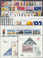 [20] 1992 Espagne  Année Complete **Neuf Sans Charniere LUXE   + 13 BF Timbres D'un Très Bon état. LUXE. () - Full Years