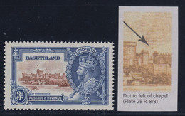 Basutoland, SG 13g, MLH "Dot By Chapel" Variety - 1933-1964 Colonie Britannique