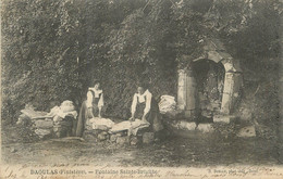 CPA FRANCE 29 " Daoulas, Fontaine Ste Brigitte". - Daoulas