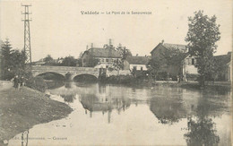 CPA FRANCE 90 " Valdoie, Le Pont De La Savoureuse". - Valdoie