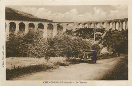 CPA FRANCE 30 " Chamborigaud, Le Viaduc". - Chamborigaud