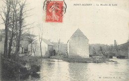 CPA FRANCE 56 " Pont Scorff Le Moulin De Leslé". - Pont Scorff