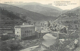 CPA FRANCE 30 " Chamborigaud, Pont De Rastel Et Le Mont Lozère". - Chamborigaud