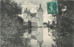 CPA FRANCE 23 " Chénerailles, Le Château D'Etansagne". - Chenerailles