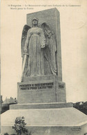 CPA FRANCE 59 "Feignies, Le Monument Aux Morts". - Feignies