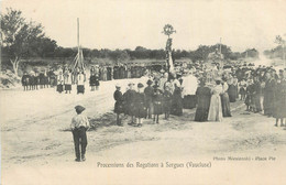 CPA FRANCE 84 "Sorgues, Processions Des Rogations". - Sorgues