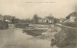 CPA FRANCE 90 " Valdoie, Le Barrage Et La Route D'Offemont". - Valdoie