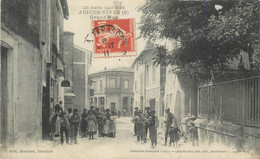 CPA FRANCE 30 " Aigues Vives, Grande Rue". - Aigues-Vives