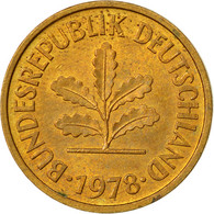 Monnaie, République Fédérale Allemande, 5 Pfennig, 1978, Stuttgart, TTB - 5 Pfennig
