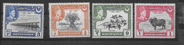 BAHAWALPUR - 1949 - 25° REGNO - SERIE 4 VALORI - NUOVA MH* (YVERT 18\21 - MICHEL 22\25) - Bahawalpur