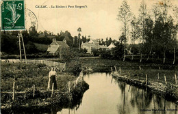 Callac * La Rivière à Pont Kergrec'h * Ligne Chemin De Fer De Côte D'armor - Callac