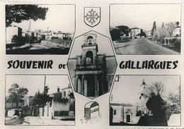 GALLARGUES - SOUVENIR DE GALLARGUES (C P M) - Gallargues-le-Montueux