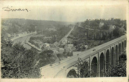 Dinan * Carte Photo * Panorama De La Ville * Viaduc Pont - Dinan