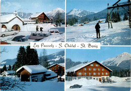 Les Paccots - S. Chatel - St. Denis - 4 Bilder (2807) * 3. 1. 1986 - Châtel-Saint-Denis