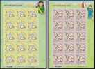 Taiwan 2010 100th Anni. Of Girl Scout Stamps Sheets Dove Hand Rhombus Scouting - Blocs-feuillets