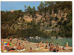 Gravières - Camping Du Rocheyrol - La Plage Du Chassezac - Circulé 1971 - Autres & Non Classés