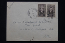 LIBAN - Enveloppe De Beyrouth Pour Lille En 1939 - L 95988 - Storia Postale