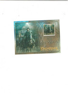 Carte Entier Postale ILE DE MAN - Série LORD OF THE RINGS - Cinéma / ARAGORN / Chevaux / Personnages - Cinéma