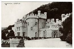 Ref 1482 - 1925 Postcard - Gwrych Castle - Denbighshire Wales - Denbighshire